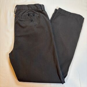 Banana Republic Emerson Straight Chino Pants - Sharp Grey - 34x32